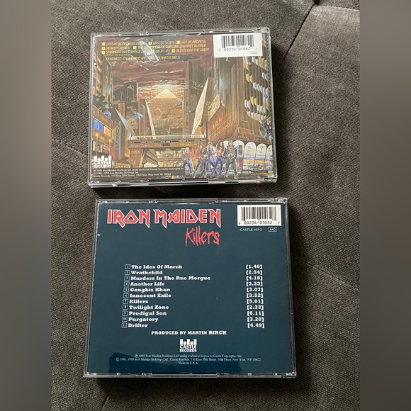Iron Maiden - Killers & Somewhere in Time CD - Picture 2 of 2